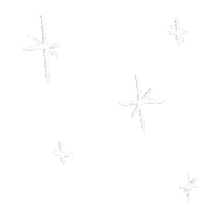 marianapulidoart white stars blink estrellas Sticker