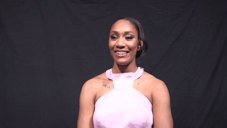 stank face a'ja wilson GIF by WNBA