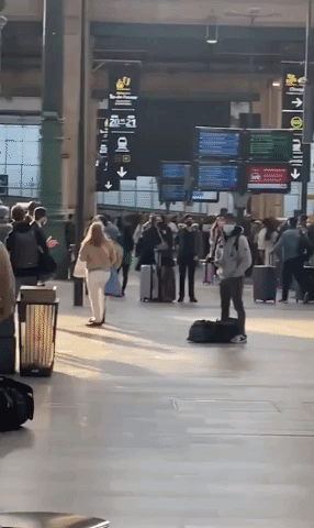 Long Lines in Paris Stations as Eurostar Hit by IT