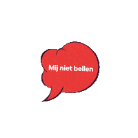 Tekstwolkje Sticker by Curio