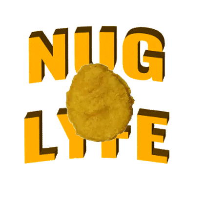 hungry life Sticker by Fuzzy Wobble