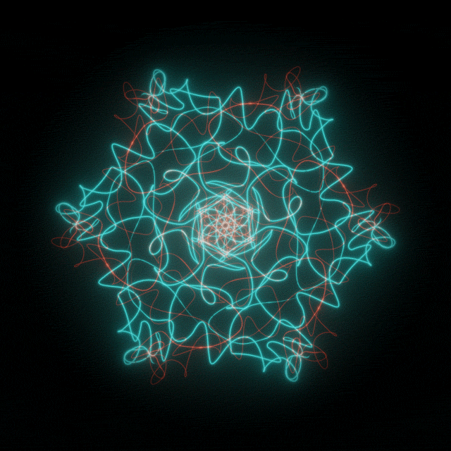 xponentialdesign giphyupload loop red neon GIF