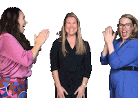 Women Applause Sticker by Stage Heroes