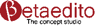 Betaedito logo creative agency concept studio betaedito Sticker