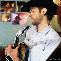 aborddelimpala guitar jared padalecki walker aborddelimpala GIF