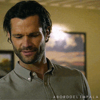 aborddelimpala smile jared padalecki walker aborddelimpala GIF