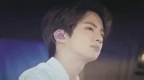 tayvaish wink jin bts jin bts muster GIF