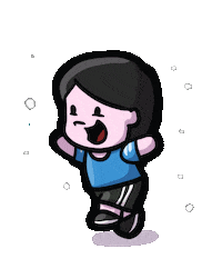 bypaperpirate happy omg workout running Sticker