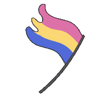 Juli_Sartori_ love gay flag lgbt Sticker