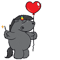 Vermisse Dich Love You Sticker by Pummeleinhorn