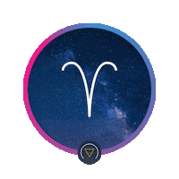 Astrology Aries Sticker by NUiT App