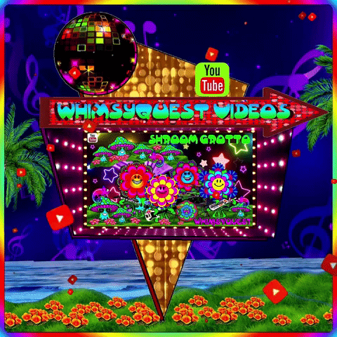 WhimsyQuest giphyupload whimsyquest flower power band videos GIF