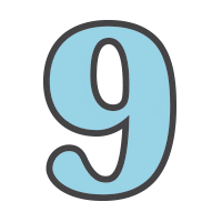 9 Sticker by Warby Parker