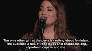 women tw choking GIF