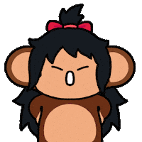 Angry Cross Sticker by Chimpers