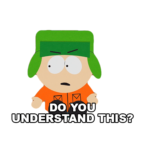 Understand Kyle Broflovski Sticker by South Park