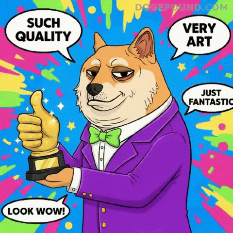 Great Job Wow GIF by Doge Pound