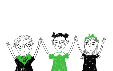 Women Feminism Sticker