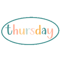 madisonelizabethdesigns work week thursday madison Sticker
