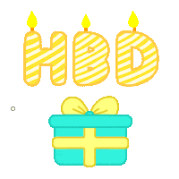 Feliz Cumple Happy Birthday Sticker by DINOSALLY