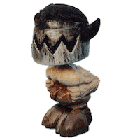 balsac the jaws of death puppet Sticker by GWAR