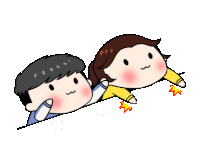 Animation Couple Sticker by kill666x