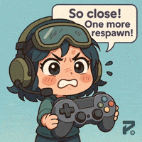 Gamer Try Again GIF by Persona