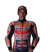 happy marc marquez Sticker by MotoGP