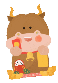 li-ttlethoughts new year cny lucky chinese new year Sticker