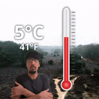 5 °C