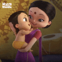 Celebration Mom GIF by Chhota Bheem
