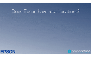 Faq Epson GIF by Coupon Cause
