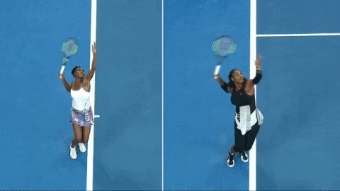Serve Serena Williams GIF by Australian Open
