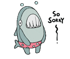 Happy Excuse Me Sticker by Minto Inc.