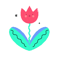 Flower Tulip Sticker