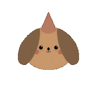 Dog Party Sticker