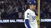 Los Angeles Dodgers Nod GIF by MLB