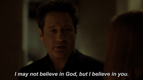 scully believe GIF by The X-Files