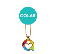 Colar Sticker by Apraxia Brasil