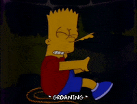 Sad Season 3 GIF by The Simpsons