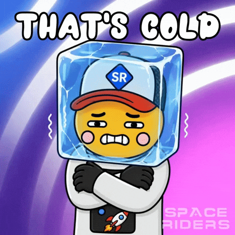 Freezing Ice Cube GIF by Space Riders
