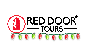 Branding Christmas Lights Sticker by Red Door Tours
