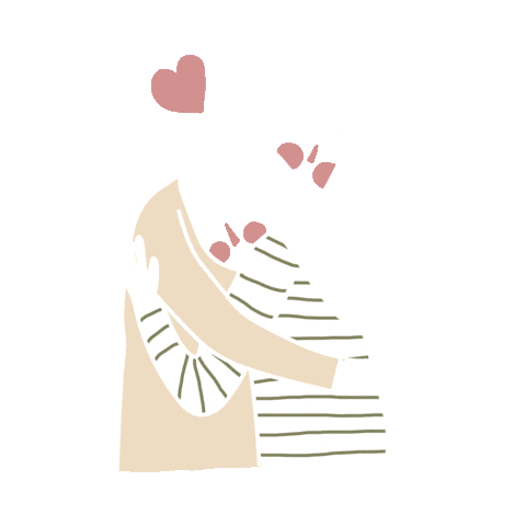 Love You Hug Sticker