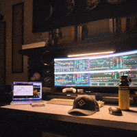 Sitting Water Bottle GIF by CaptainBNB