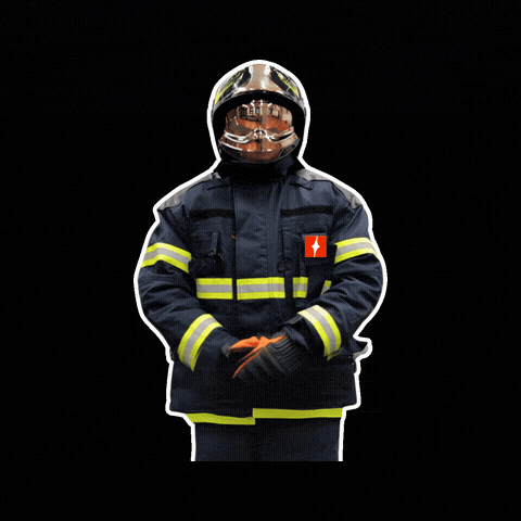 Firefighter Fireman GIF by Formación Ninja