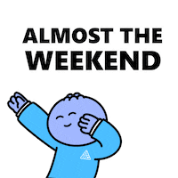 Its Friday Sticker by Kudaberi