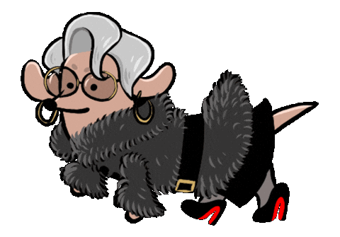 Meryl Streep Lol Sticker by Stefanie Shank