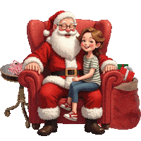 Santa Claus Sticker
