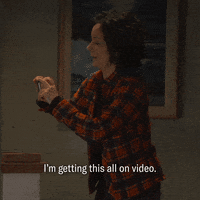 Recording Sara Gilbert GIF by ABC Network