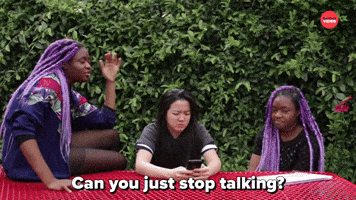 Can You Stop Talking?